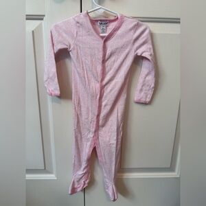 Splendid Pink Striped Kids One Piece
